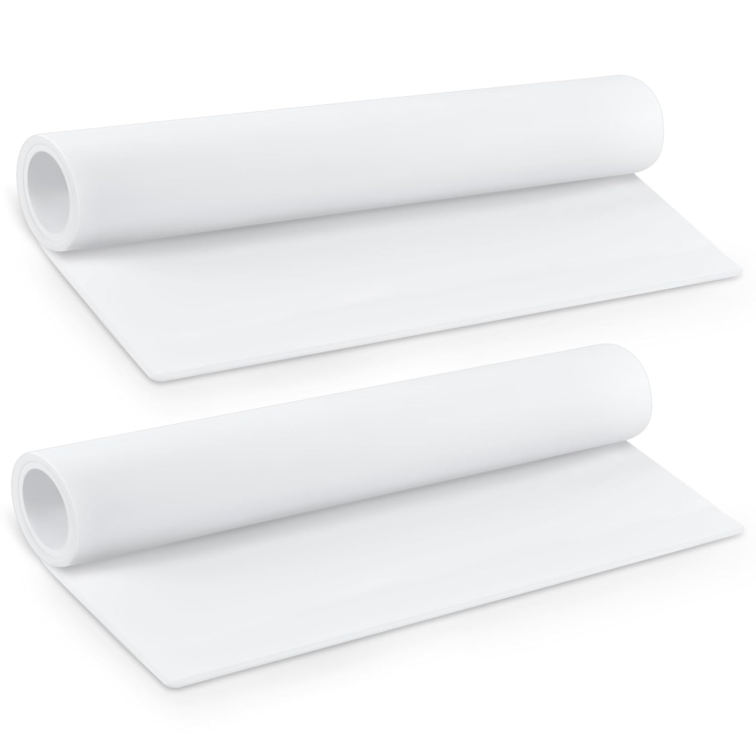 Folha de borracha de silicone de 12 x 12 polegadas, almofada de borracha branca de 1/8 de polegada, material de junta de borracha resistente ao calor para serviços pesados - Fornecedores Paidu