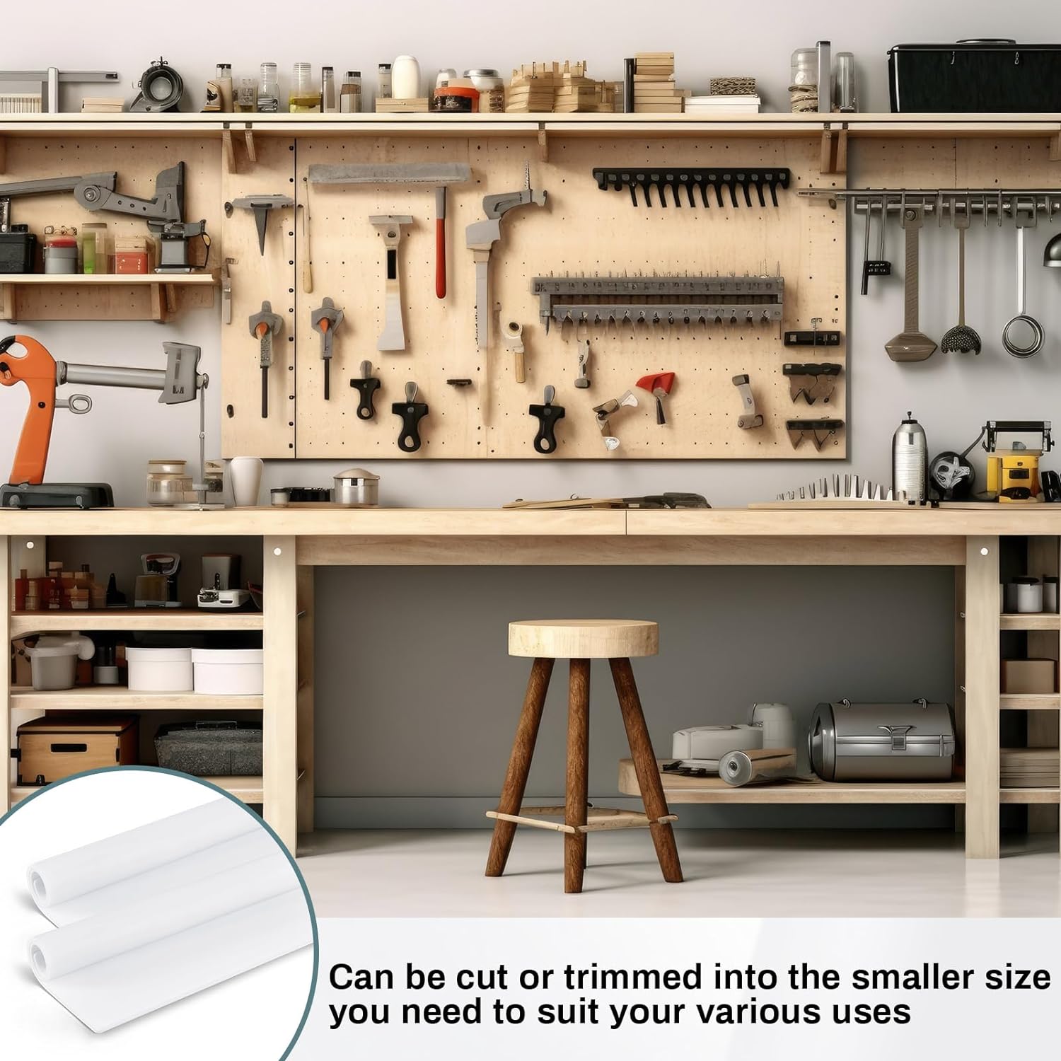 Folha de borracha de silicone de 12 x 12 polegadas, almofada de borracha branca de 1/8 de polegada, material de junta de borracha resistente ao calor para serviços pesados - Fornecedores Paidu