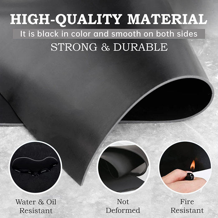 Industrial Black Rubber Gasket Sheets Shock Absorbing Epdm Mat Board Roll Anti Aging Gasket Fkm Nbr Sbr Neoprene Epdm - Paidu Suppliers